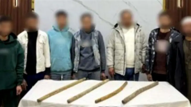 ضبط طرفي مشاجرة بالأسلحة البيضاء والعصي الخشبية بالشرقية بعد تداول فيديو