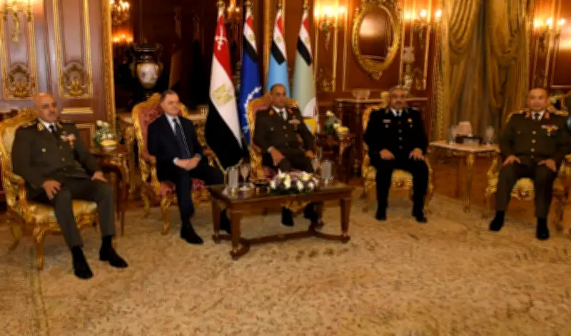 الفرق أشرف سالم زاهر واللواء محمود توفيق يشهدان حفل إفطار القوات المسلحة ووزارة الداخلية