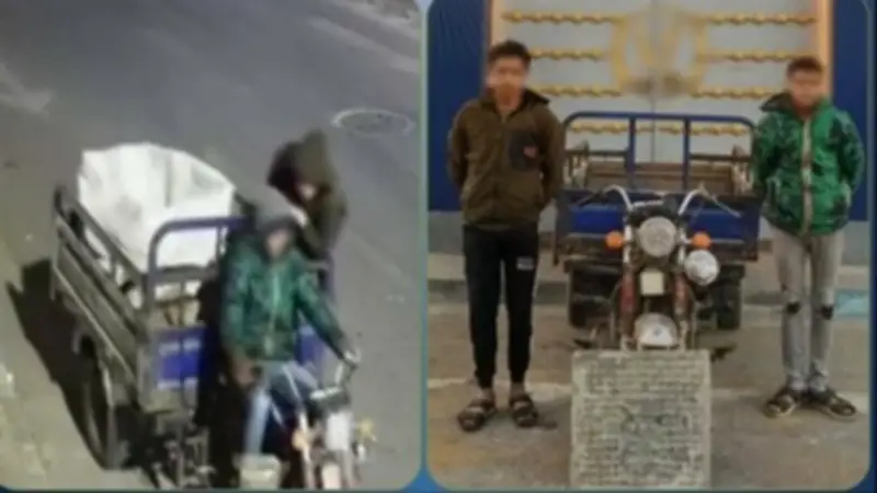 ضبط سارقي أغطية الصرف الصحي في مطروح بعد تداول فيديو السرقة على مواقع التواصل