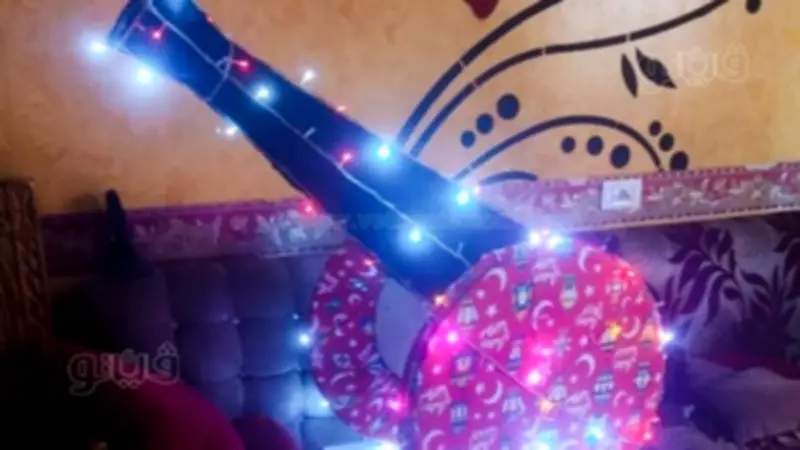 مهندس زراعي بالغربية يبتكر مدفع رمضان من الكرتون في مبادرة فنية مبتكرة