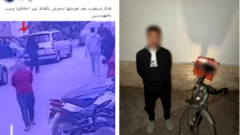 القبض على مندوب توصيل طلبات تحرش بموظفة بالدقى بعد تداول فيديو على مواقع التواصل