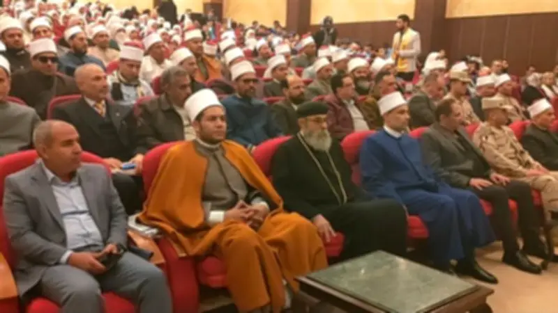 نائب محافظ شمال سيناء يشهد احتفالاً بذكرى تأسيس الأزهر الشريف في العريش