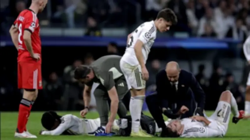 إصابة خطيرة لراؤول أسينسيو في مواجهة ريال مدريد وبنفيكا بدوري أبطال أوروبا
