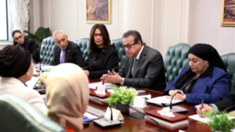 وزير الصحة يستقبل نظيريه في الأوقاف والثقافة لتعزيز التوعية السكانية