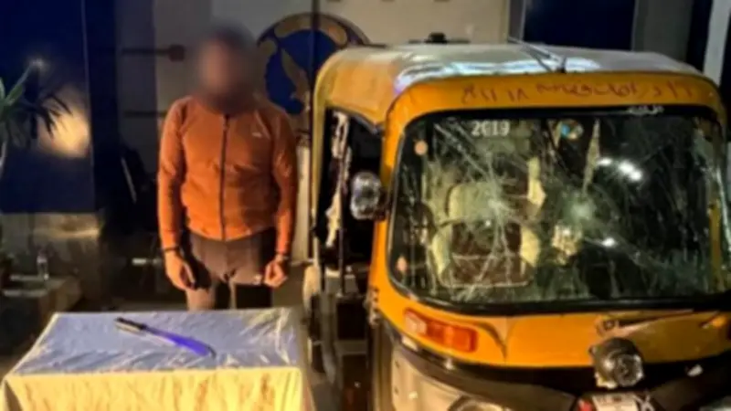 القبض على سائق توك توك اعتدى على عامل بمحطة وقود بالشرقية باستخدام سلاح أبيض