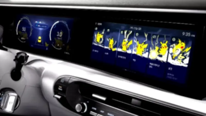 هيونداي تطلق تحديثًا برمجيًا جديدًا يحول لوحة القيادة إلى عالم بوكيمون تفاعلي
