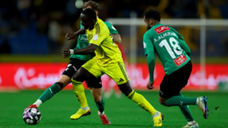 ماني يتألق مجددًا.. هدف التعادل للنصر في شباك الفيحاء بدوري روشن