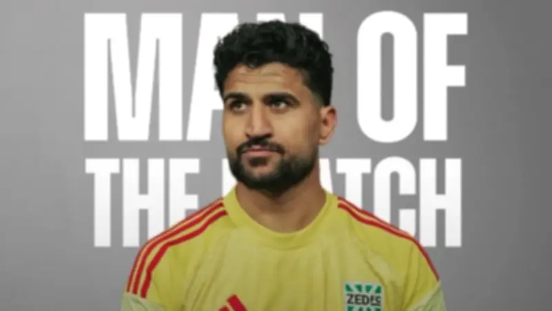 علي لطفي يتألق ويحصد جائزة رجل مباراة الأهلي وزد في الدوري المصري