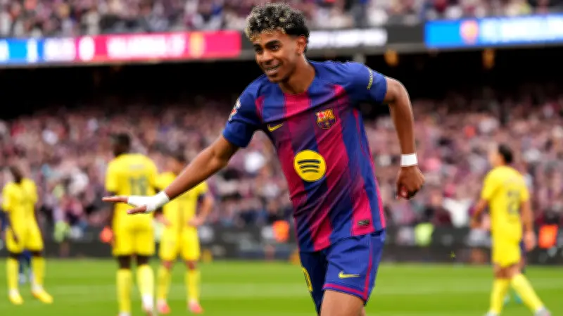 يامال يخطف الأضواء بهاتريك تاريخي ويقود برشلونة للصدارة في الليجا