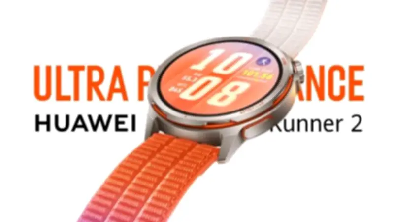هواوي تطلق ساعة GT Runner 2 للعدائين: 14 يومًا دون شحن ودقة تتبع متطورة