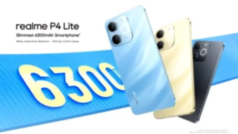 ريلمي تطلق هاتف P4 Lite 4G الاقتصادي ببطارية عملاقة وشحن فائق السرعة