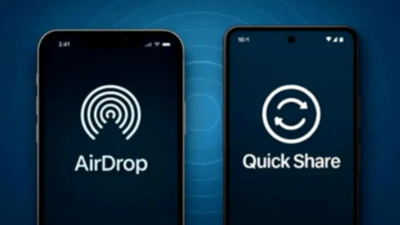 جوجل توسع ميزة Quick Share لتشمل هواتف Pixel 9 وتوافقها مع AirDrop من آبل