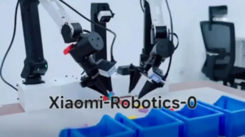 شاومي تطلق نموذج الروبوتات الثوري Robotics-0 بتقنيات الذكاء الاصطناعي المتقدمة