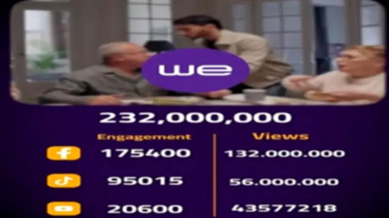 رسالة بسيطة وميزانية محدودة.. سر نجاح إعلان WE في رمضان 2026