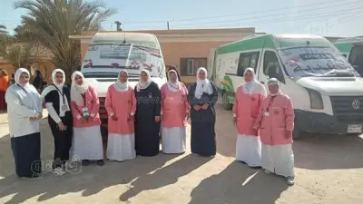 قافلة طبية مجانية ببني سويف تكشف وتعالج 1132 مريضًا في قرية مهدي الأخرم