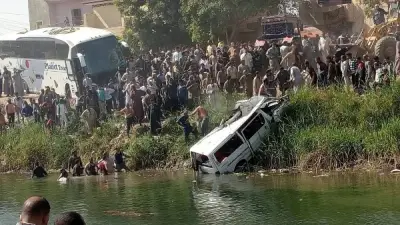 مصرع سائق وإصابة 13 وفقدان 4 في انقلاب ميكروباص بترعة أصفون بالأقصر