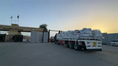 قافلة المساعدات الإنسانية الـ145 تدخل غزة عبر معابر رفح وكرم أبو سالم