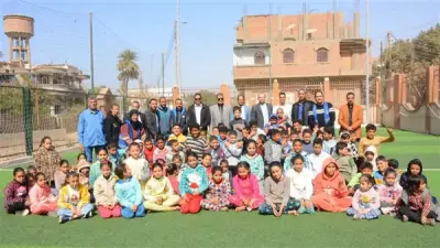 جامعة أسيوط تطلق قافلة تنموية شاملة تخدم 2471 مواطنًا بقرية العونة