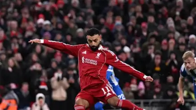محمد صلاح يتألق ويقود ليفربول للفوز 3-0 على برايتون في كأس الاتحاد الإنجليزي