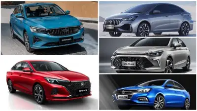 أرخص يارات سيدان صينية في مصر: 5 طرازات بأقل من 665 ألف جنيه