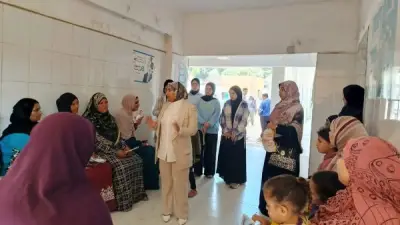 جامعة المنيا تنظم قافلة طبية متكاملة لقرية الحوارتة وتكشف على 608 مواطنين