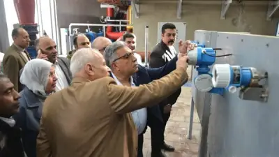 محافظ الدقهلية يتفقد التشغيل التجريبي لتوسعات محطة مياه بلقاس لخدمة 650 ألف نسمة