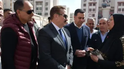 محافظ بورسعيد يوجه بسرعة الانتهاء من مشروع 66 عمارة الاستثماري في بورفؤاد بحلول 30 مارس