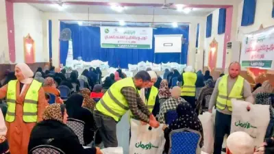 جمعية الأورمان بالشرقية توزع 775 بطانية ولحافاً للأسر المحتاجة في 3 مراكز