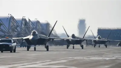 اليابان تنشر 8 مقاتلات F-35B في قاعدة نيو تابارو الجوية ردا على إطلاق كوريا الشمالية صواريخ باليستية