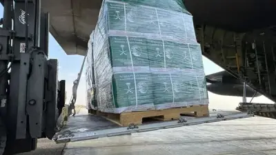 وصول الطائرة الإغاثية السعودية الـ81 إلى العريش لدعم غزة وتكثيف جهود الهلال الأحمر المصري