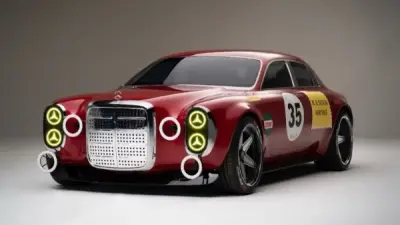 عودة أسطورة مرسيدس AMG ريد بيج في تصور اختباري عصري يجمع بين الماضي والمستقبل