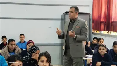 جولات مفاجئة لوكيل تعليم دمياط في كفر البطيخ لاختبار مهارات الطلاب