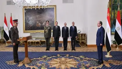 السيسي يشهد أداء الوزراء الجدد اليمين الدستورية في تعديل وزاري شامل