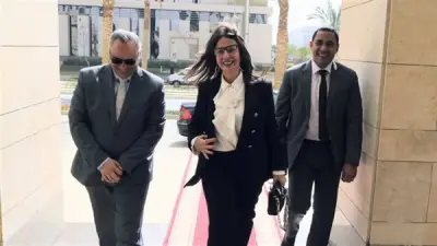 وزيرة الثقافة جيهان زكي تلتقي قيادات الوزارة في العاصمة الجديدة بعد أداء اليمين