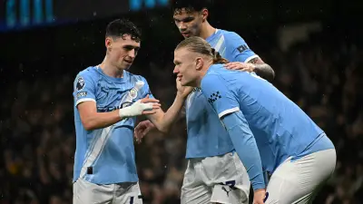 جوارديولا يوضح سبب استبدال هالاند في مباراة مانشستر سيتي ضد فولهام