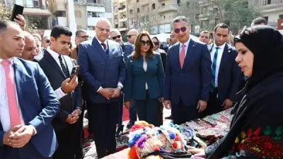 وزراء يفتتحون مشروعات خدمية ومعارض سلعية استعدادًا لرمضان في القليوبية