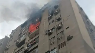 والدة ضحايا حريق إمبابة: تركت أطفالي يلعبون ونزلت لشراء طلبات المنزل