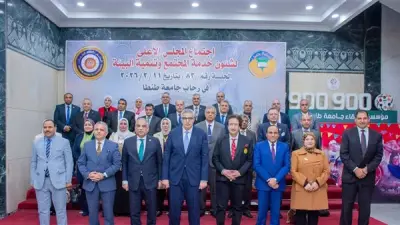 المجلس الأعلى لشئون خدمة المجتمع يعقد اجتماعه الدوري ويفتتح المنتدى البيئي الأول لجامعات الدلتا