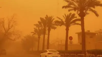 تحذير عاجل من هيئة الأرصاد: عاصفة رملية ورياح قوية تضرب البلاد اليوم الجمعة