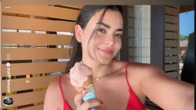 أسماء جلال تخطف الأنظار بإطلالة صيفية وتكشف عن فيلمها الجديد مع أحمد فهمي