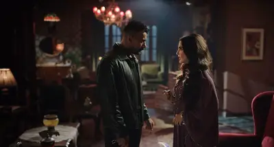 الفنان العوضى يروّج لمسلسل على كلاى بمشهد مع درة فيديو