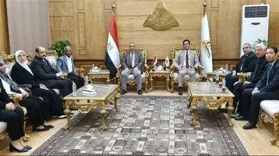 جامعة بنها تستقبل فريق الهيئة القومية لضمان جودة التعليم لاعتماد كلية العلوم