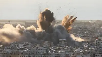 جيش الاحتلال الإسرائيلي يشنّ سلسلة غارات جوية على بنى تحتية لحزب الله في جنوب لبنان