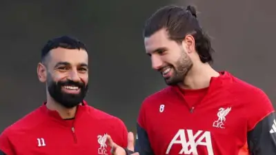 محمد صلاح يصف سوبوسلاي بأنه من أفضل اللاعبين عالميًا بعد فوز ليفربول على برايتون