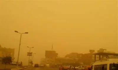 الأرصاد تحذر من رياح مثيرة للرمال والأتربة على هذه المناطق وتسبب تدهورًا في الرؤية الأفقية