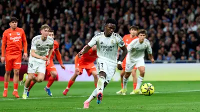 لجنة الحكام الإسبانية تؤكد صحة ركلة جزاء فينيسيوس في مواجهة ريال سوسيداد