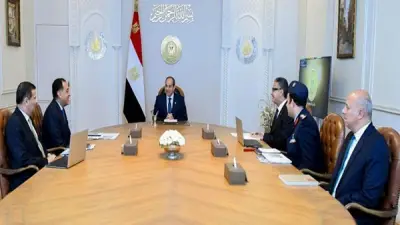 السيسي يشدد على توافر السلع الغذائية بأسعار مناسبة قبل رمضان في اجتماع حكومي