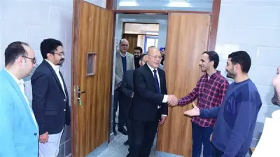 رئيس جامعة سوهاج يتفقد مستشفى جراحة الفم والأسنان ويؤكد على دعم الكوادر الطبية