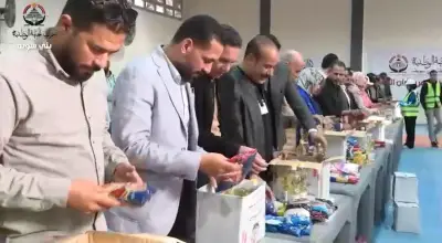 الجبهة الوطنية توزع كراتين رمضان ببني سويف في مبادرة تضامنية