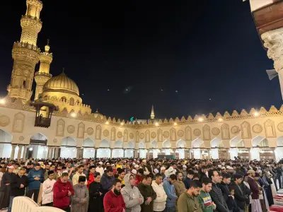 أجواء إيمانية مميزة تشهدها صلاة التراويح في الجامع الأزهر خلال رمضان